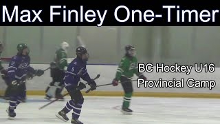 Max Finley One-Timer