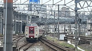 JR西日本381系特急やくも　岡山駅入線