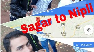 Sagar to Nipli Falls journey. My sagar