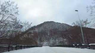 [4K][車載[橋]]砥山橋(豊平川) 北海道札幌市