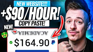 (NEW WEBSITE!) Earn $80/HOUR Doing This COPY \u0026 PASTE Method! | Make Money Online For Beginners 2023