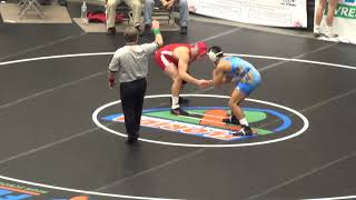 Chris Pagan (Osceola) 195lbs vs Adrian Soderquist - FHSAA STATE WRESTLING SEMI FINAL