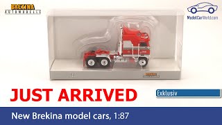 Brekina 1:87 Just arrived - exklusive for Model Car World - Kenworth K 100 Aerodyne