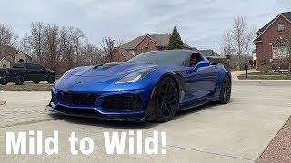 Modifying a BRAND NEW C7 ZR1 Exhaust!!