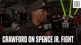 "THAT'S HISTORY!" Terence Crawford Says Errol Spence Jr. Fight WON'T Happen