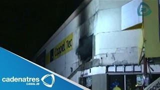 Se incendia tienda departamental en Nuevo Laredo; no hay víctimas mortales