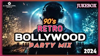 BOLLYWOOD 90s DANCE MIX #2024||BOLLYWOOD RETRO SONGS||BOLLYWOOD 90s MASHUP 2024|| DJ UNIQUE SOMU