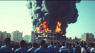 35 minutes ago! 10,000 Iranian ballistic missiles rained down on Tel Aviv, Israel
