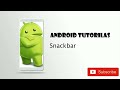 Snackbar in Android Studio|Snackbar в Android Studio|Android Studio-da snackbar