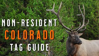 COLORADO Big Game Draw 2026 | How NON-RESIDENTS Apply for Elk, Mule Deer & Pronghorn