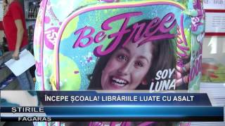 Incepe scoala! Librariile luate cu asalt