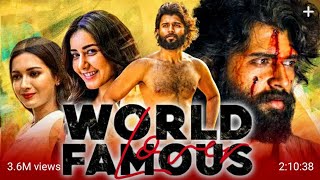 world famous lover 2021 new released hindi dubbed movie / Vijay Deverakonda,Raashi khanna,Catherine