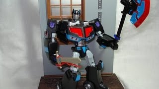 custom transformers animated NEMESIS PRIME by hunter knight customs