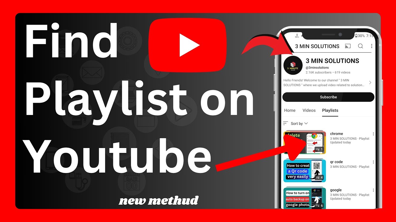 How To See Playlist On Youtube View Youtube Playlists Find