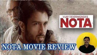 Nota review | Nota Movie Review by Filmi craft | Vijay Deverakonda | Anand Shankar | Mehreen Pirzada