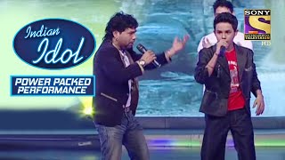 Kailash जी ने दिया "Bam Lahri" गाने पे Contestant का साथ | Indian Idol | Power Packed Performance