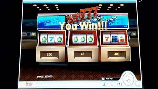 Slot777🎰 grattage en ligne (mise départ 80€)