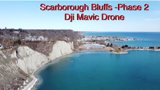 Scarborough Bluffs is 15 km long - Phase 2 [Dji Mavic Drone Cinematic] Lake Ontario