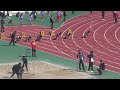 2024 第2回学連競技会 男子100m 12組