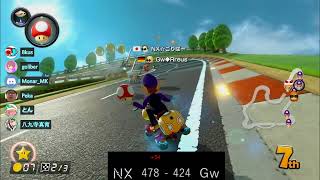 【MK8DX交流戦】NX vs Gw