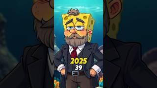 SpongeBob Characters Then and Now (1999–2025) 🍍