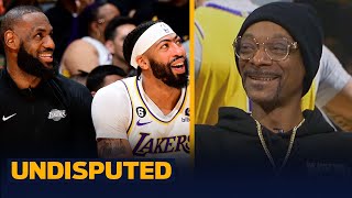Snoop Dogg joins Skip & Shannon to talk LeBron, AD & Lakers vs. Warriors series | NBA | UNDISPUTED