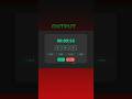 ⌛ Neon Code Timer Tutorial | HTML CSS JavaScript Project | Coding Shorts 🔥