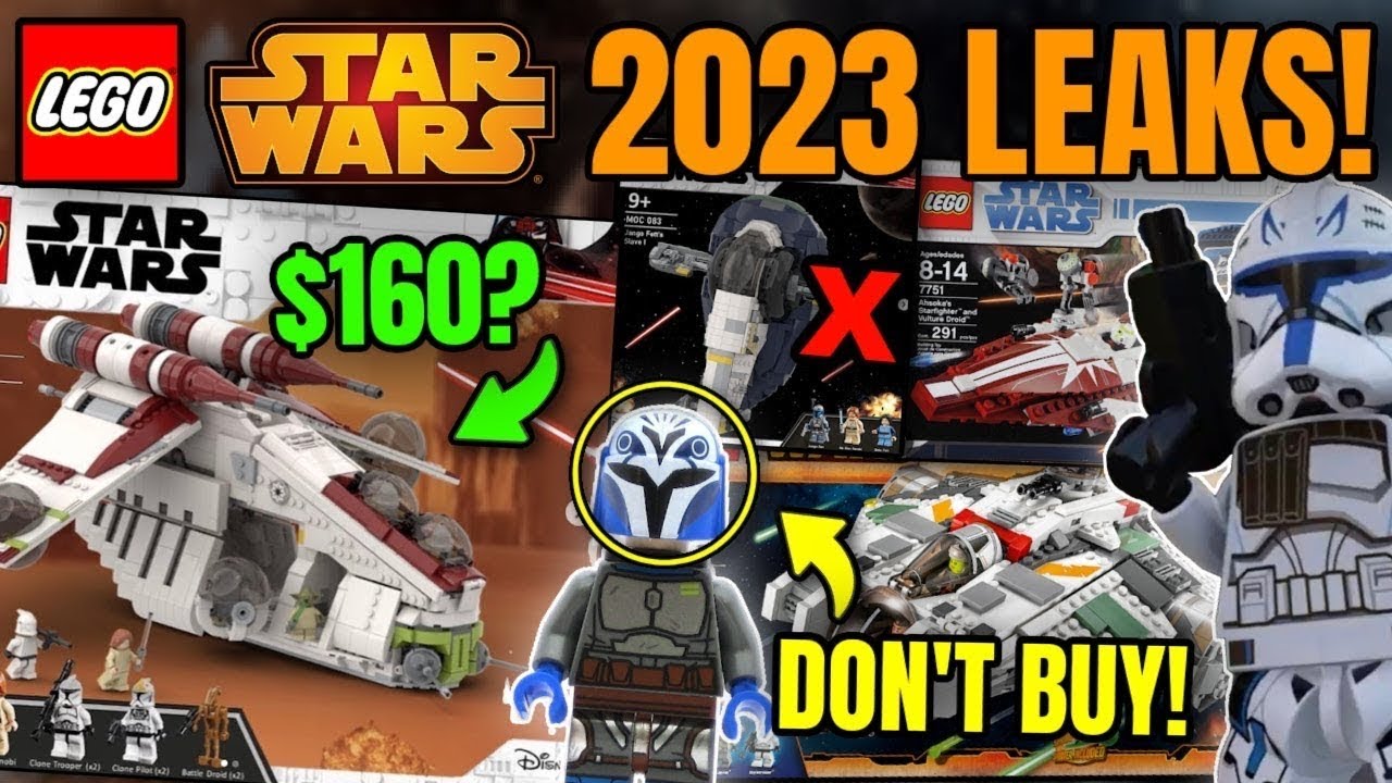 ALL NEW LEGO STAR WARS LEAKS FOR 2023!! Lego Order 66 Set, Grogu’s ...