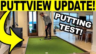 PuttView P7+ Home Putting Green: NEW Putting Test Update Full Review!