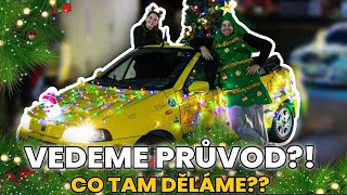 V čele průvodu?!! | VÁNOČNÍ JÍZDA PROSTĚJOVEM