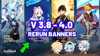 Version 3.8 to Version 4.0 Banners Roadmap | Wanderer, Yelan & Upcoming Reruns - Genshin Impact