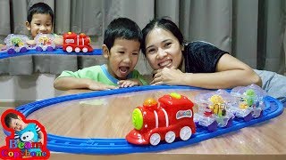 น้องบีม | รีวิวของเล่น EP.9 | รถไฟ หรรษา Toys Train