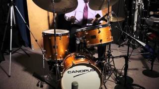 [CANOPUS / カノウプス] Kenny Washington plays Neo Vintage NV60-M1 Drum KIt