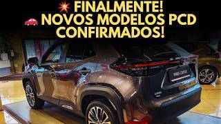 Os 5 Novos Carros Que Serão Lançados para PCD em 2025!