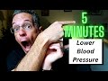 2 Methods to lower BLOOD PRESSURE within 5 Minutes