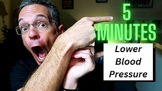 2 Methods to lower BLOOD PRESSURE within 5 Minutes