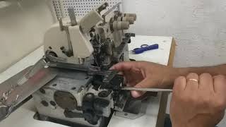 Regulagen da Espessura do Ponto da Overlock