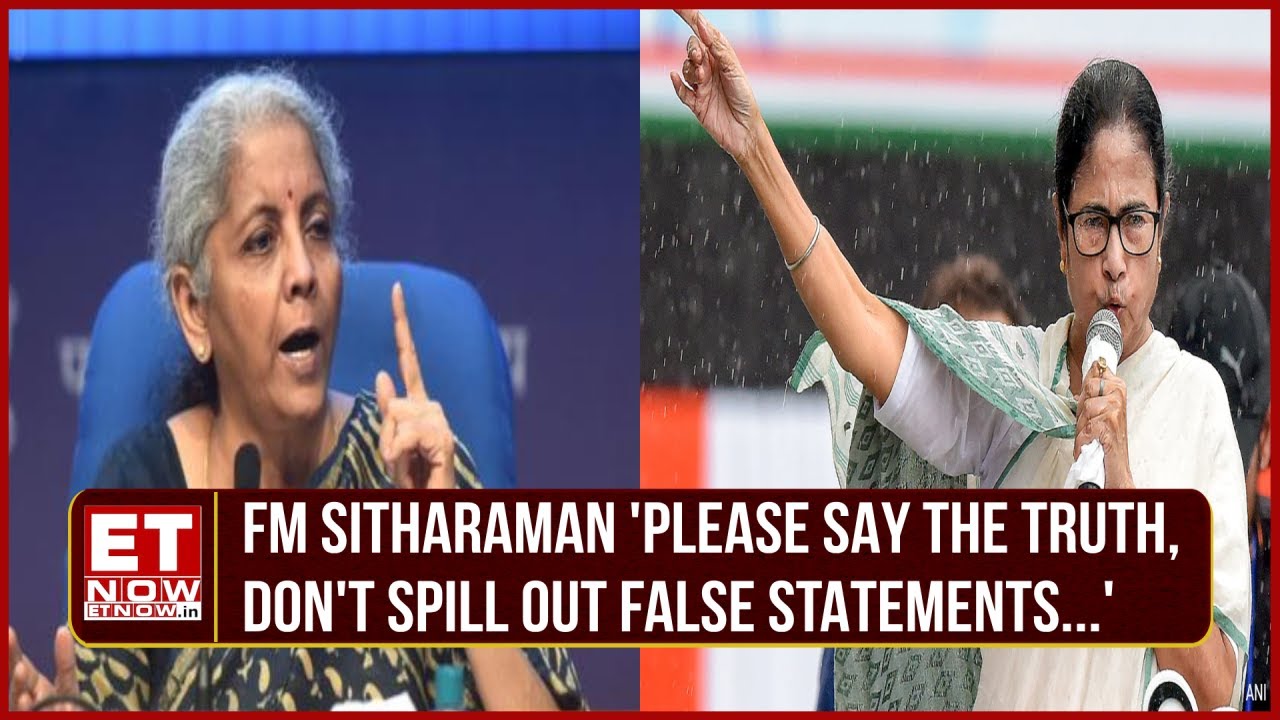 FM Nirmala Sitharaman Clarifies Mamata Banerjee Storming Out Of Niti ...