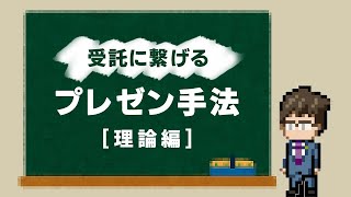 【基本講座】行政書士必須スキル？！受託に繋げるプレゼン手法［理論編］