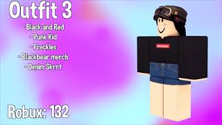 Roblox Outfits Under 400 Robux How To Use Youtuber Codes In Robux Store - 400 robux avatars