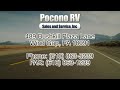 pocono rv recreational vehicle sales u0026 services