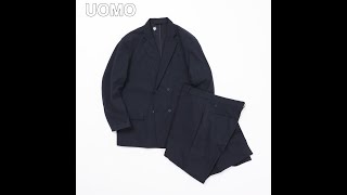 エディター私物　DESCENTE PAUSEのMade to Measure セットアップ