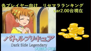 【バトルプリキュアDP＋】各プレイヤー向け、リセマラランキング。無課金〜重課金まで。【バトプリDP＋】※var2.12現在