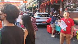 บรรยากาศ งานตรุษจีน ถนนเยาวราช ปี2566 Street Food at Yaowarat. 2023