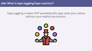 20. Type Juggling in PHP | Automatic Data Type Conversion Explained