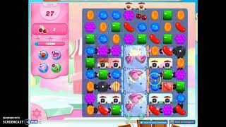 Candy Crush Level 1413 Audio Talkthrough, 1 Star 0 Boosters