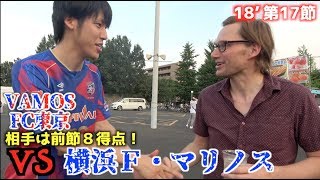 大好きなFC東京を本気で応援してきた vs 横浜F・マリノス(2018/7/22)