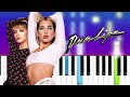 Dua Lipa & Angèle – Fever (Piano tutorial)