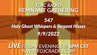 547 FOJC Radio: Holy Ghost Whispers \u0026 Serpent Hisses w/David Carrico 9/9/2022