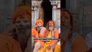 Here are three wonderful facts about Sadhus! 🇳🇵 #nepal #sadhu